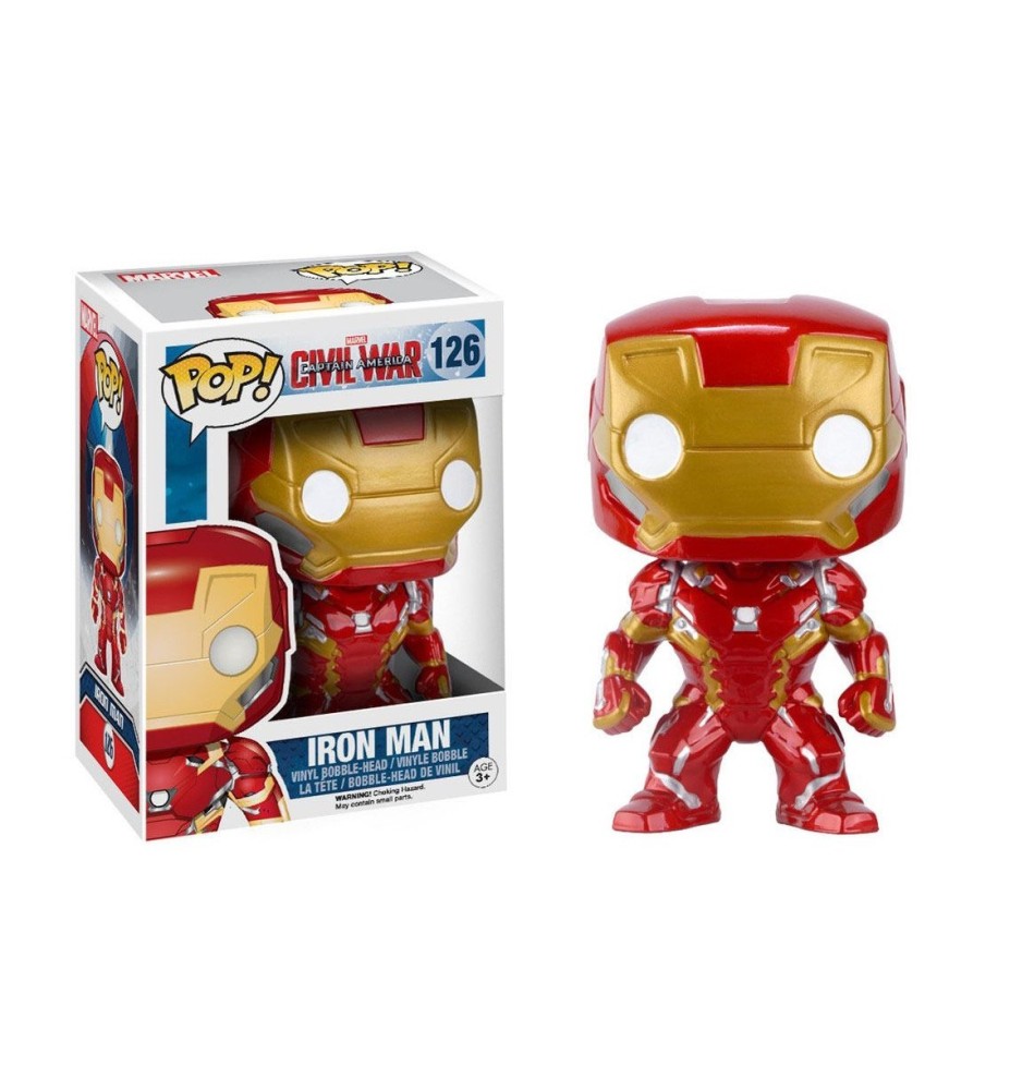 Funko Pop Marvel Capitan America Civil War Iron Man 7224