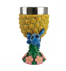 Cáliz Decorativo Enesco Disney Stitch Con Piña