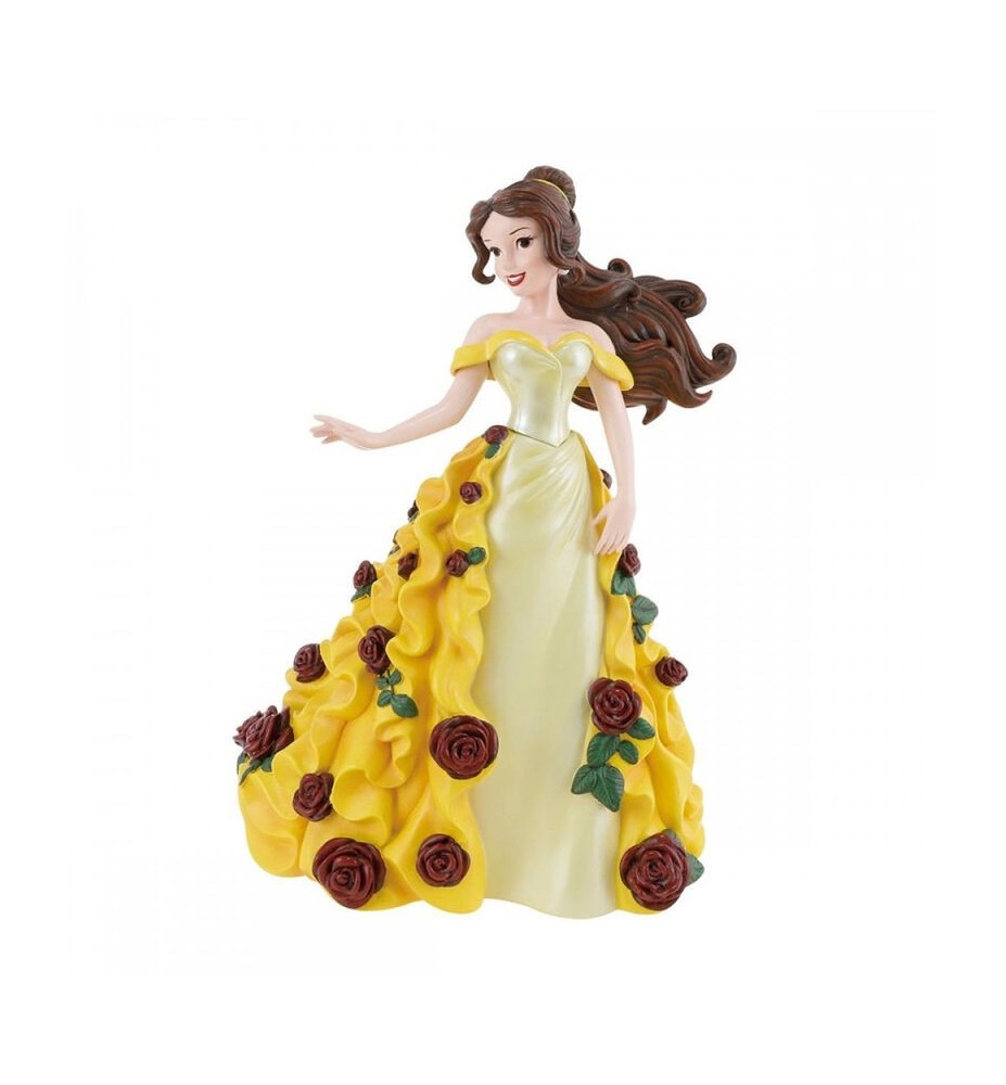 Figura Decorativa Enesco Disney Bella Floreada