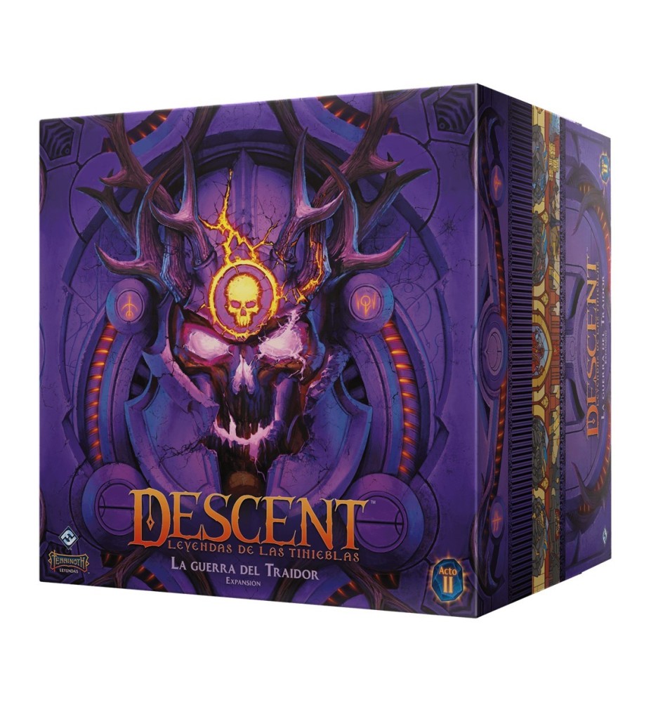 Juego De Mesa Descent: La Guerra Del Traidor Edad Recomendada 14 Años