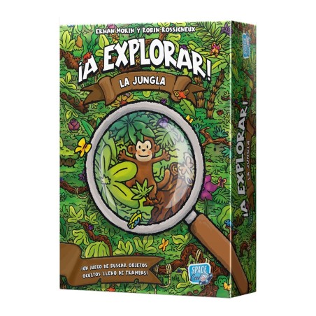 Juego De Mesa ¡a Explorar! La Jungla Edad Recomendada 6 Años