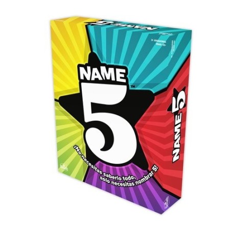 Juego De Mesa Name 5 Big Box