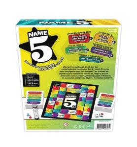 Juego De Mesa Name 5 Big Box