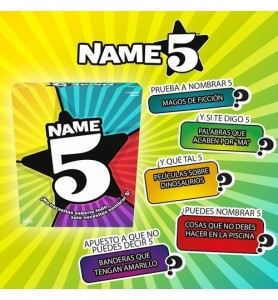 Juego De Mesa Name 5 Big Box