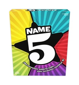 Juego De Mesa Name 5 Big Box