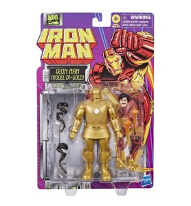 Figura Hasbro Marvel Legends Series Iron Man (model 01 - Gold)