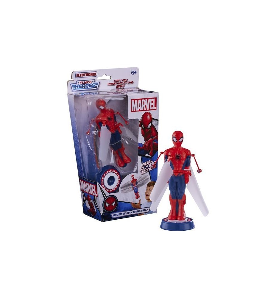 Figura Electronica Flying Heroes Marvel Spiderman