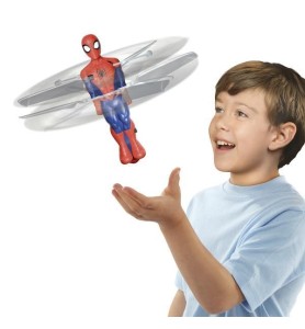 Figura Electronica Flying Heroes Marvel Spiderman