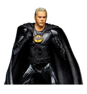 Megafigura Mcfarlane Toys DC Multiverse The Flash -  Batman Michael Keaton Sin Mascara