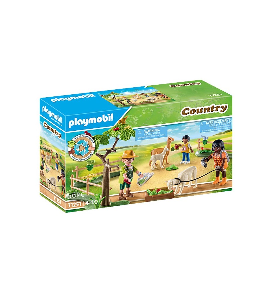 Playmobil Country Paseo Con Alpaca