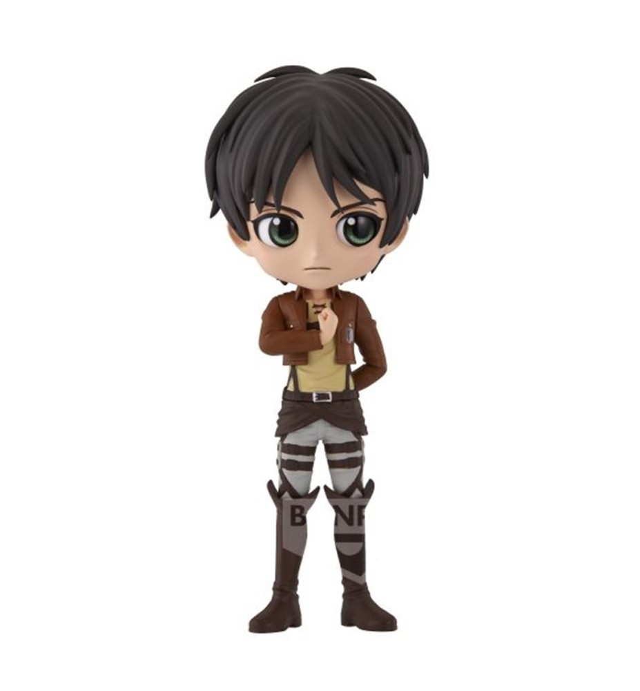 Figura Banpresto Q Posket Ataque A Los Titanes Eren Yeager Vol.2 14cm