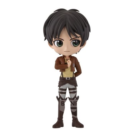 Figura Banpresto Q Posket Ataque A Los Titanes Eren Yeager Vol.2 14cm