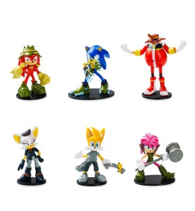 Surtido De Figuras Pack De 6 Sonic