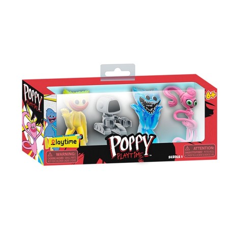 Pack 4 Minifiguras Poppy Playtime 7cm En Caja