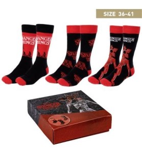 Pack Calcetines 3 Piezas Stranger Things Talla 36 -  41