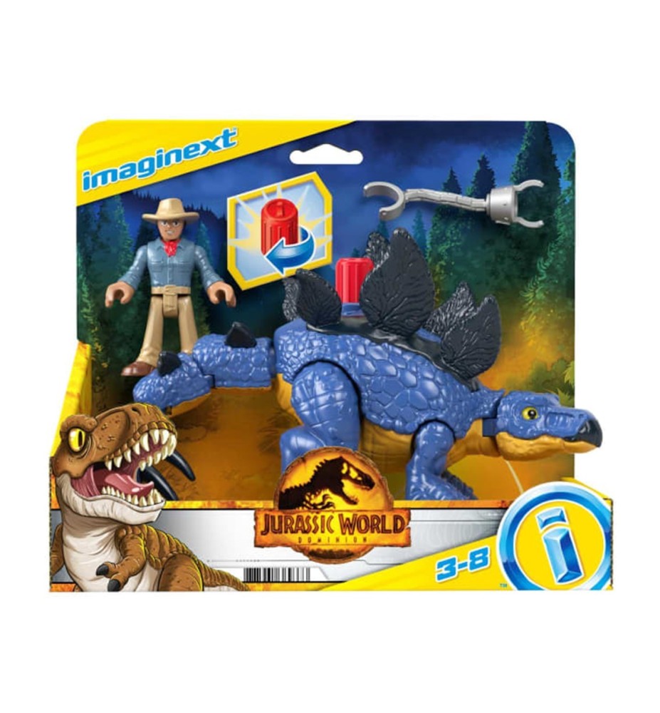 Figura Mattel Jurassic World Stegosaurus