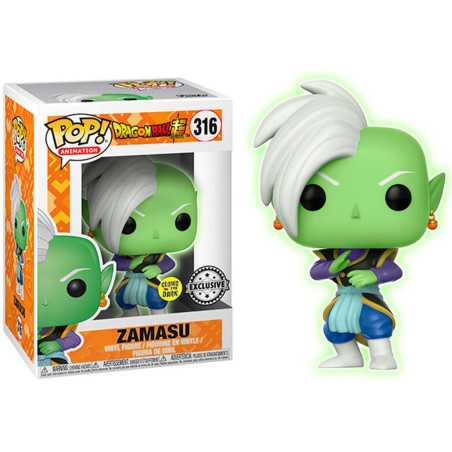 Funko Pop Dragon Ball Super Zamasu Glow In The Dark Brillo En La Oscuridad Exclusivo 26634