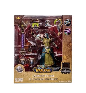 Wfigura Mcfarlane Toys World Of Warcraft Undead Priest & Undead Warlock 15cm