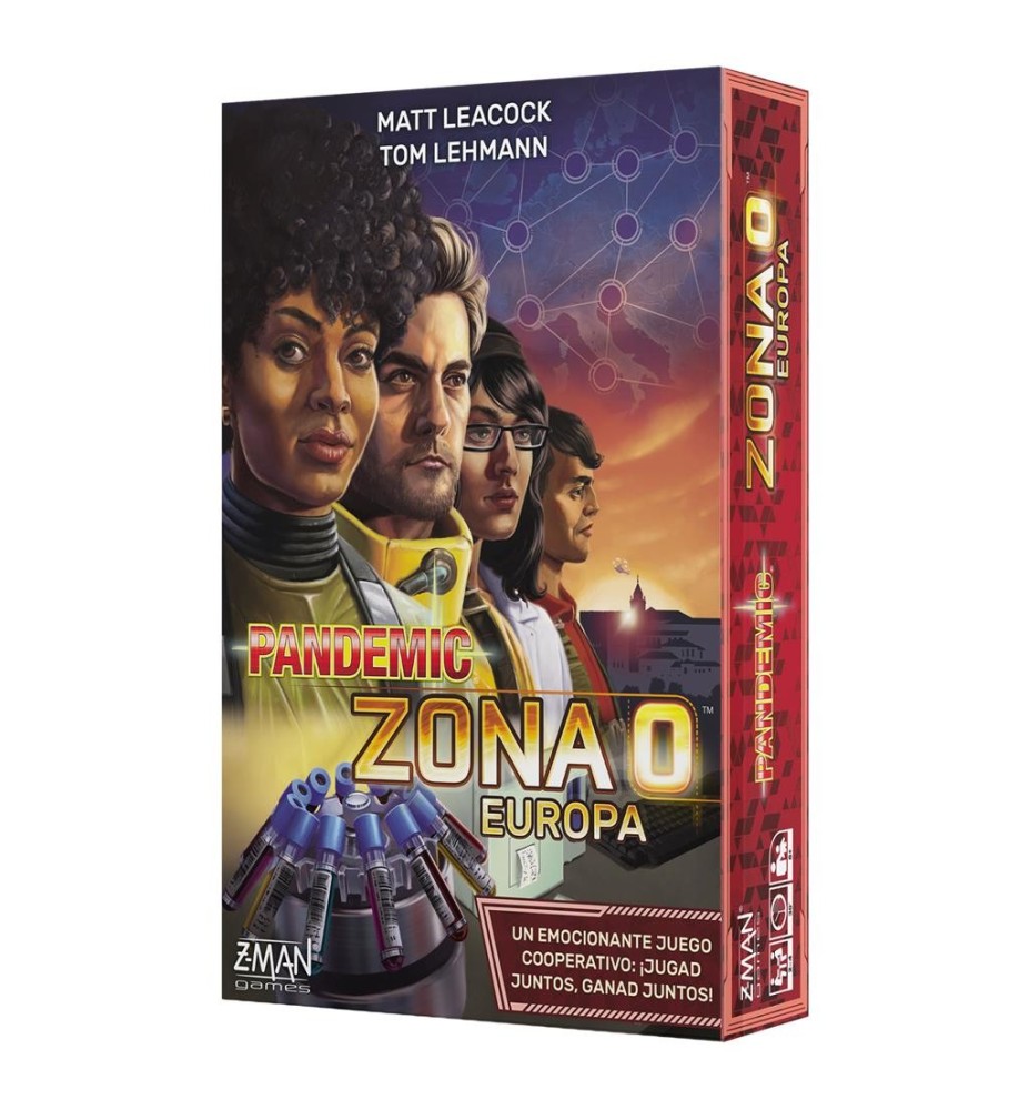 Juego De Mesa Pandemic: Zona 0 Europa Pegi 8