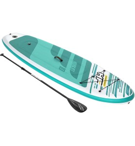 Bestway 65346 -  Tabla Paddle Surf Hinchable Hydro - Force Huakai 3 -05m Con Remo - Bomba Y Bolsa