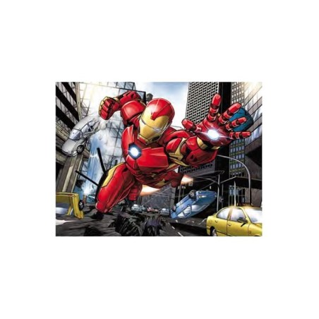 Puzzle Lenticular Prime 3d Marvel Iron - Man 500 Piezas