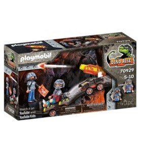 Playmobil Dino Mine Carro De Cohetes