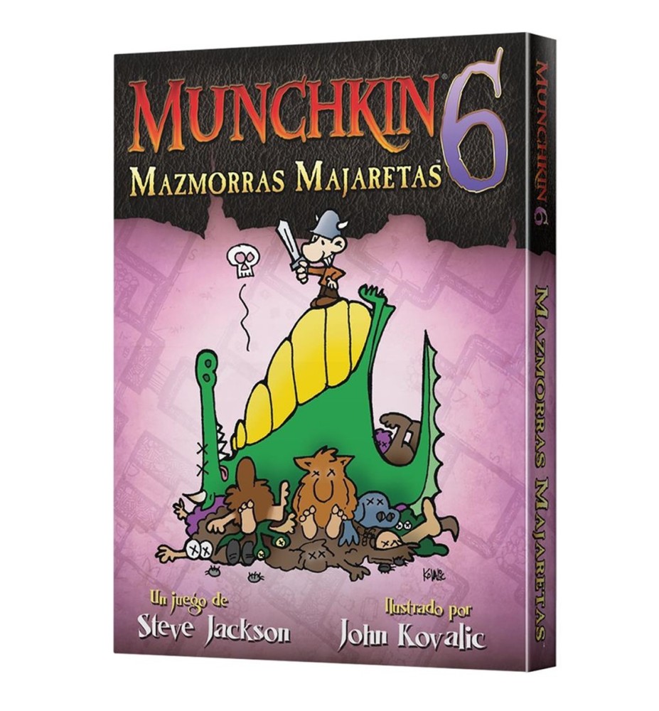 Juego De Mesa Munchkin 6: Mazmorras Majaretas Pegi 12