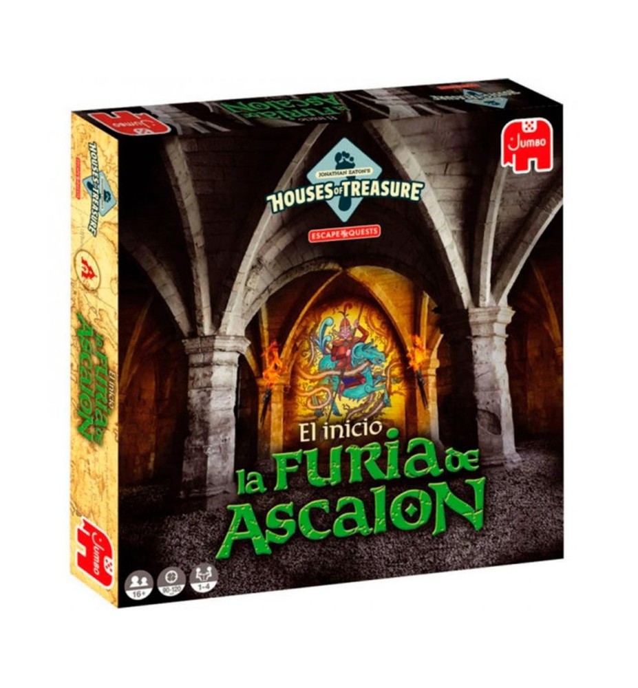 Juego De Mesa Escape Quest El Inicio -  La Furia De Ascalon Pegi 16