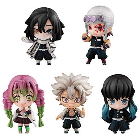 Pack 5 Figuras Megahouse Demon Slayer Kimetsu No Yaiba Sailor Tanjiro & The Hashira Set B