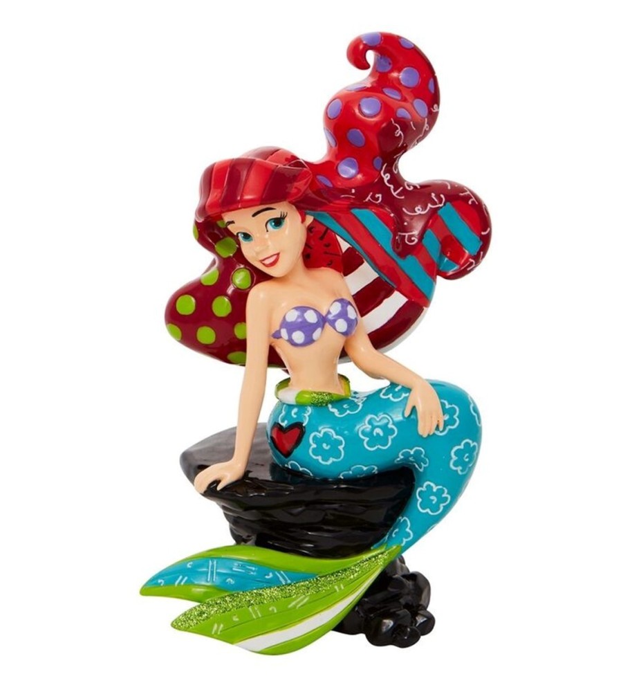 Figura Enesco Disney La Sirenita Estilo Britto Ariel