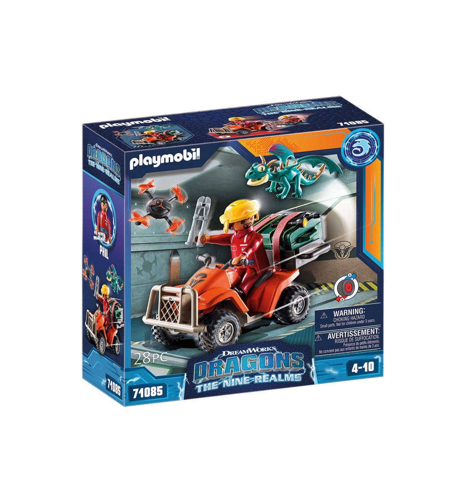 Playmobil Dragones : Nine Realms : Icaris Quad