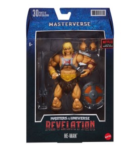 Figura Mattel Masters Of The Universe Revelation Animated Serie He - Man