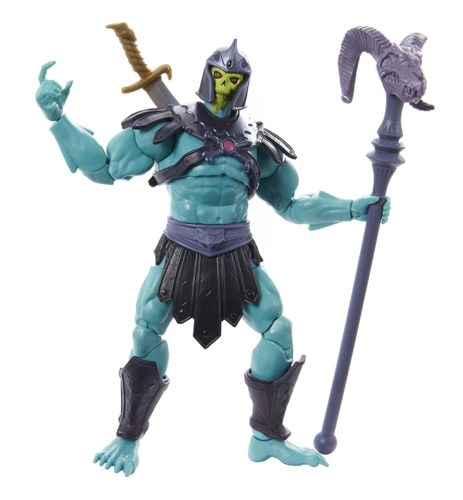 Figura Mattel Masters Of The Universe New Eternia Barbarian Skeletor