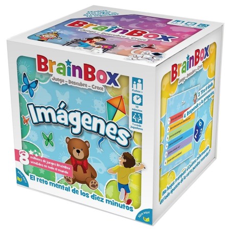 Juego De Mesa Brainbox Imágenes Pegi 4