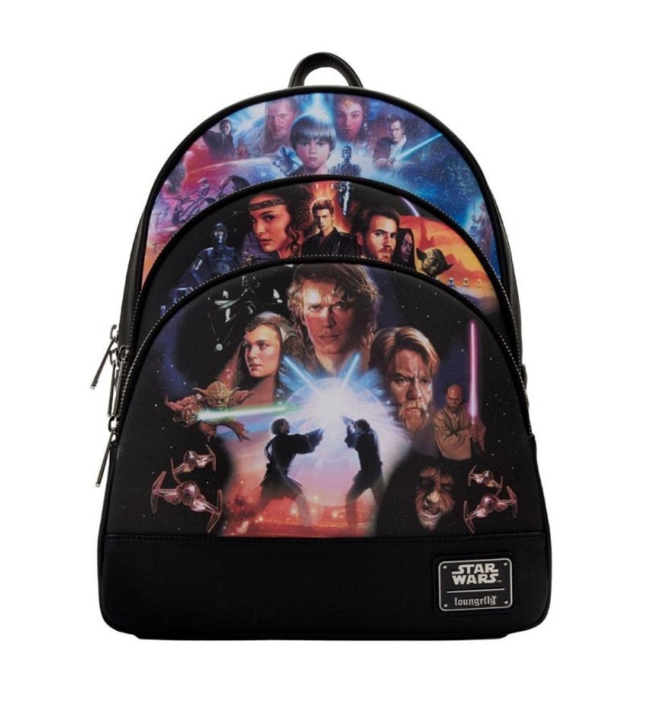 Mini Mochila Loungefly Star Wars Trilogia 2