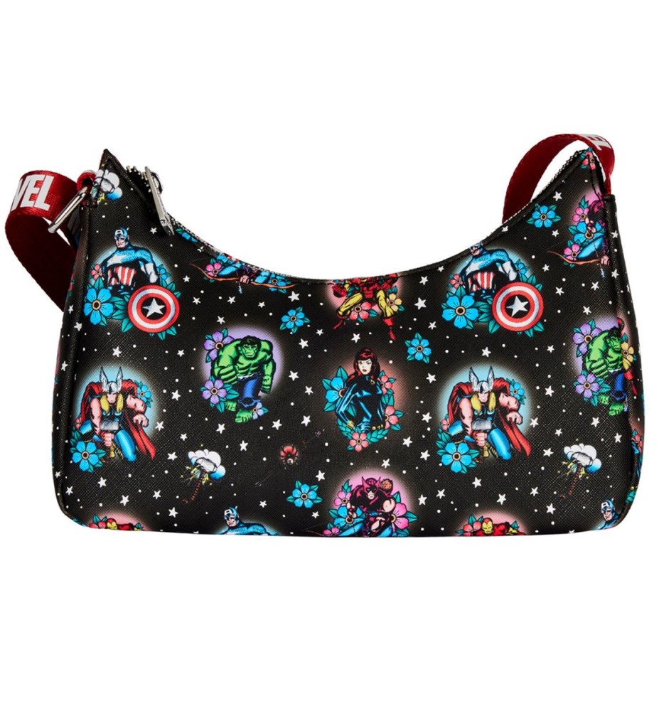 Bolso Loungefly Funko Marvel Avengers Tattoo Shoulder Bag