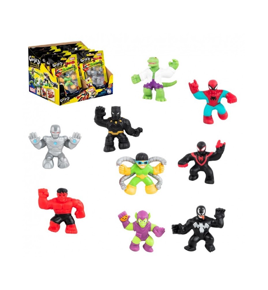 Figuras Mini Goo Jit Zu Marvel 1 Unidad Aleatoria