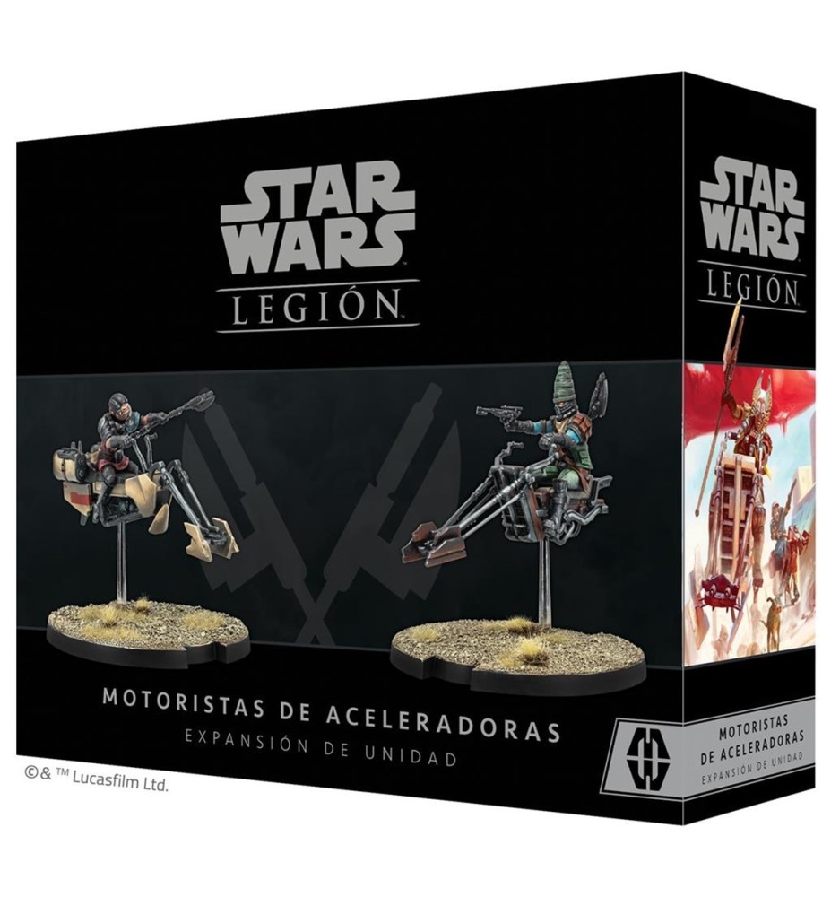 Juego De Mesa Star Wars Legion: Motoristas De Aceleradoras Pegi 14