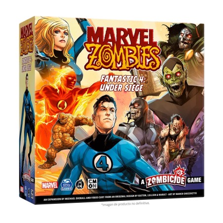 Juego De Mesa Marvel Zombies: Fantastic 4 Under Siege Pegi 14