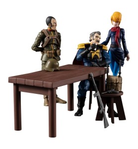 Figuras Megahouse G.m.g Mobile Suit Gundam Principality Of Zeon Team Ramba Ral Set