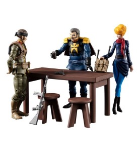 Figuras Megahouse G.m.g Mobile Suit Gundam Principality Of Zeon Team Ramba Ral Set