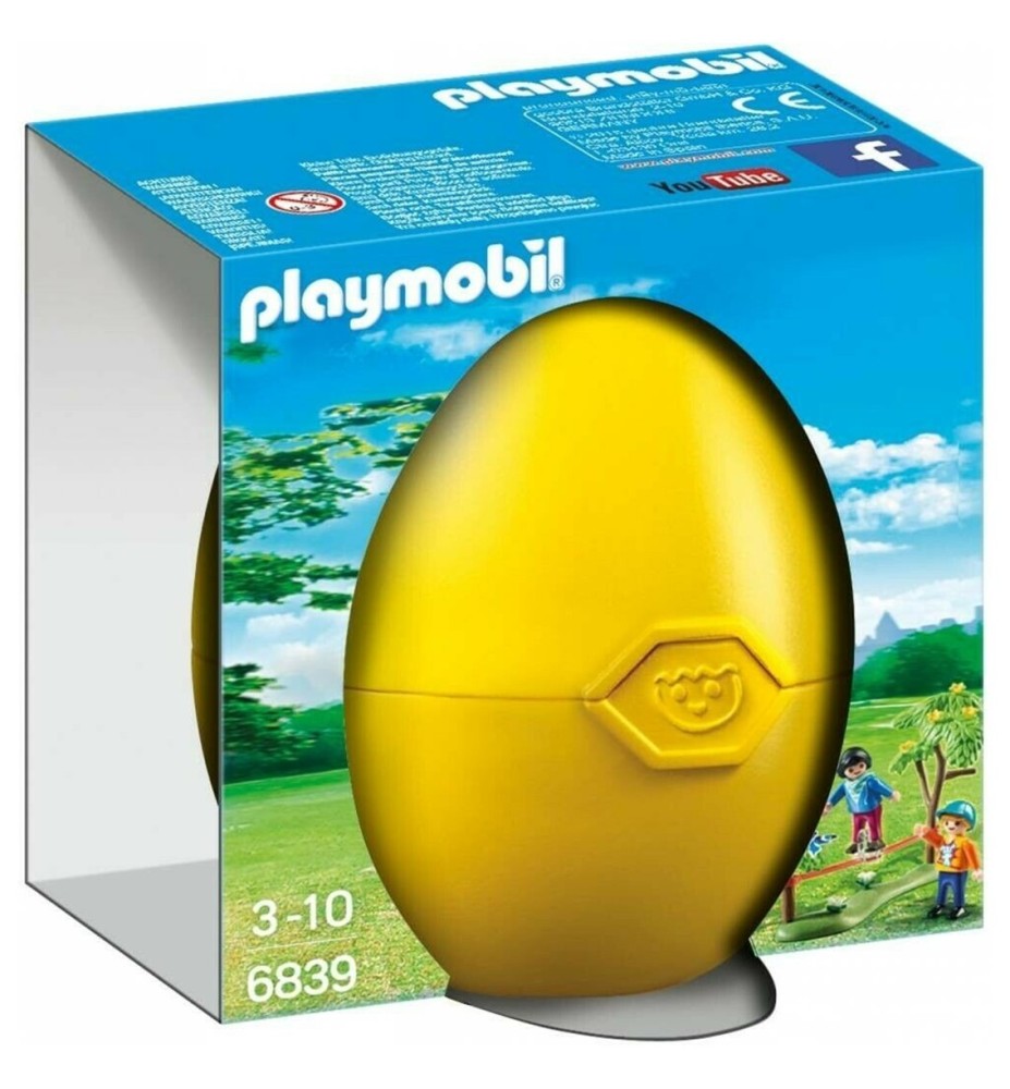 Playmobil Huevo De Pascua Niños Equilibristas