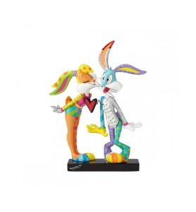 Figura Enesco Looney Tuneslola Y Bugs Bunny