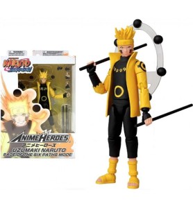 Figura Bandai Naruto Shipudden Anime Heroes Uzumaki Naruto Modo Sabio De Los Seis Caminos