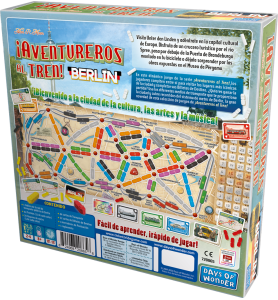 Juego De Mesa ¡aventureros Al Tren! Berlín Pegi 8