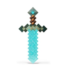 Réplica The Noble Collection Minecraft Espada De Diamante