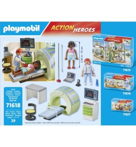 Playmobil Action Heroes: Resonancia Con Paciente