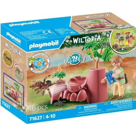 Playmobil Wiltopia -  Rocas Con Arañas