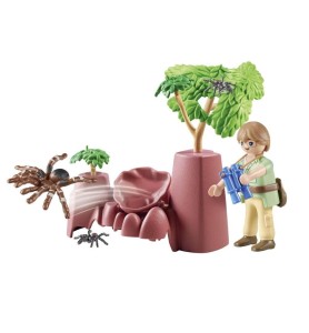 Playmobil Wiltopia -  Rocas Con Arañas