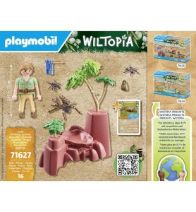 Playmobil Wiltopia -  Rocas Con Arañas